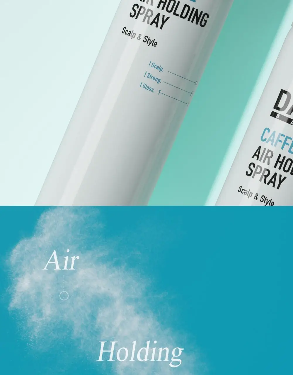 [탈모증상완화] 다슈 데일리 카페인 에어 홀딩 스프레이180ml 상세페이지 15